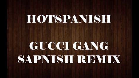 letra gucci gang